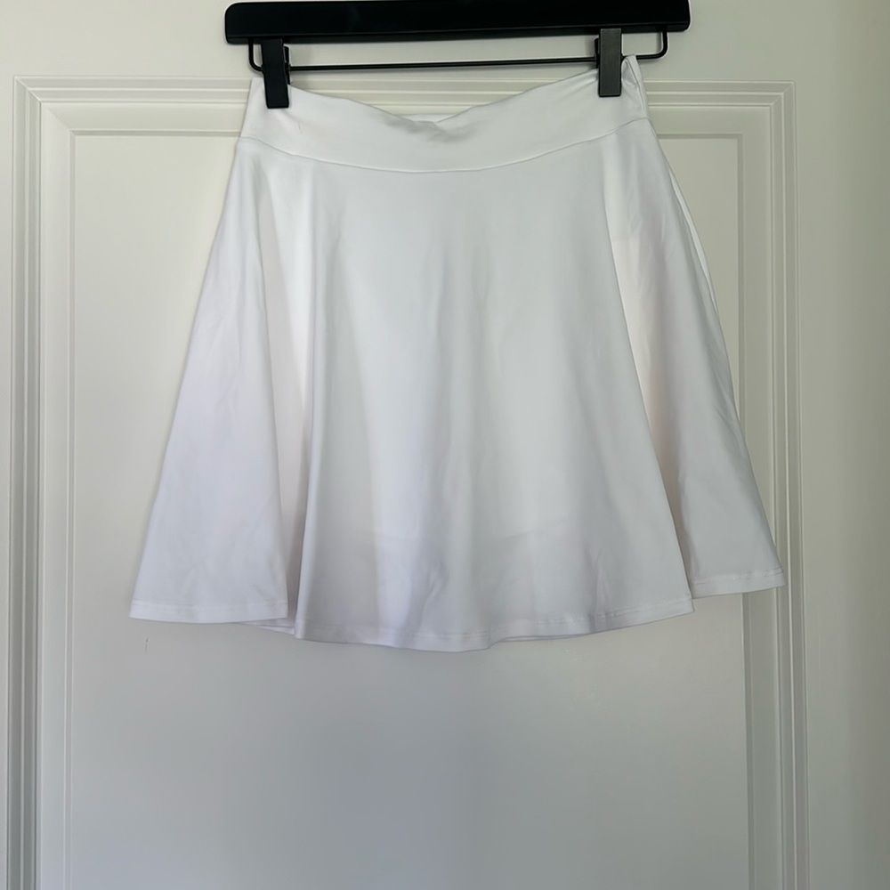Fabletics White Flounce Skirt